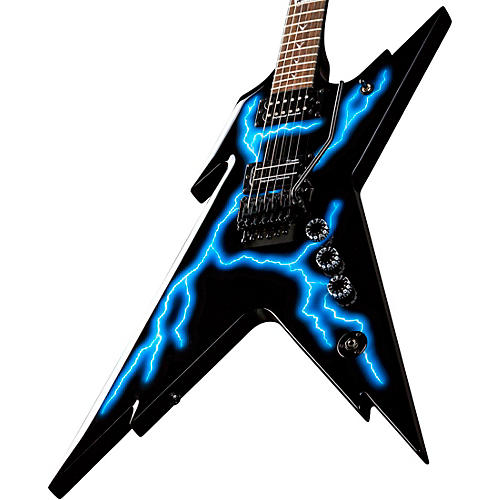 Dean Razorback Lightning Electric Guitar With Case Graphic | Musician's  Friend