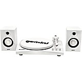 L80873000001000 - Gemini TT-900WW Vinyl Record Player With Bluetooth and Dual Stereo Speakers White