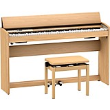 L81741000002000 - Roland F701 Digital Console Home Piano Light Oak