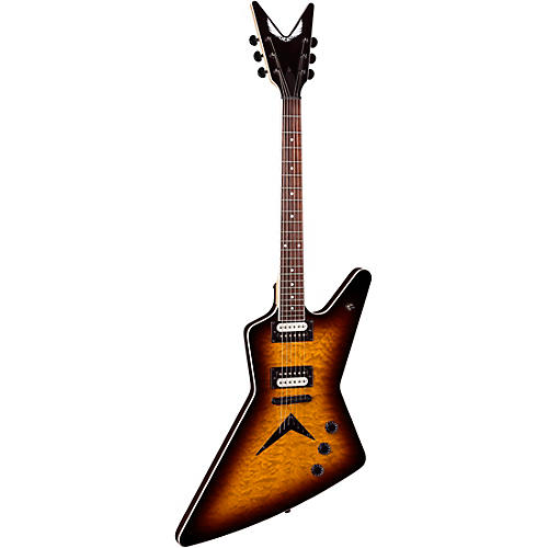 Dean ZX Quilt Maple Electric Guitar Transparent Brazilia