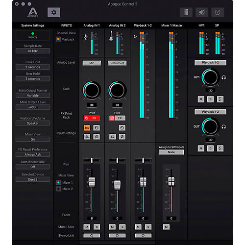 Apogee Duet 3 2x4 USB-C Audio Interface | Musician's Friend