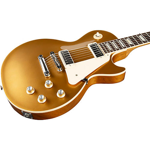 Gibson Les Paul Deluxe '70s Electric Guitar Gold Top | Musician's 