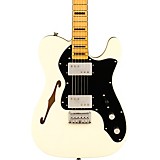 L84353000001000 - Squier Classic Vibe '70s Telecaster Thinline Limited-Edition Electric Guitar Olympic White