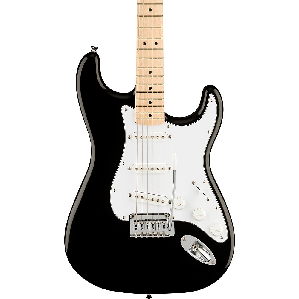 Squier Affinity Stratocaster Maple Fingerboard Guitar Black