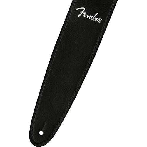  Fender Broken-In Leather Guitar Strap, 2.5in, Black : Musical  Instruments