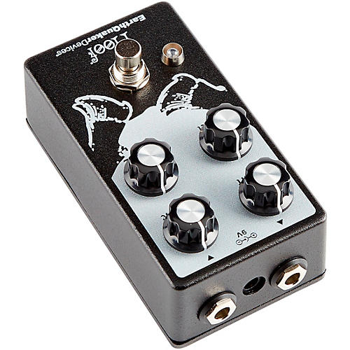 EarthQuaker Devices Hoof V2 Fuzz Effects Pedal Black | Musician's