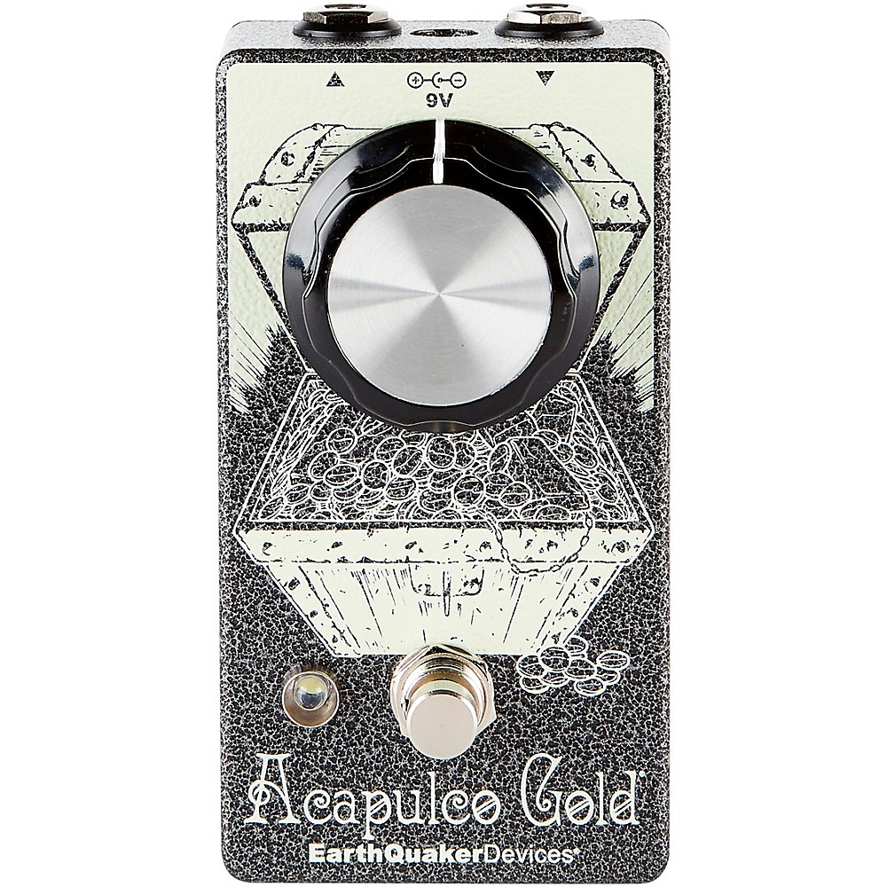 Earthquaker Devices Acapulco Gold V2 Power Amp Distortion Effects Pedal Pale Yellow