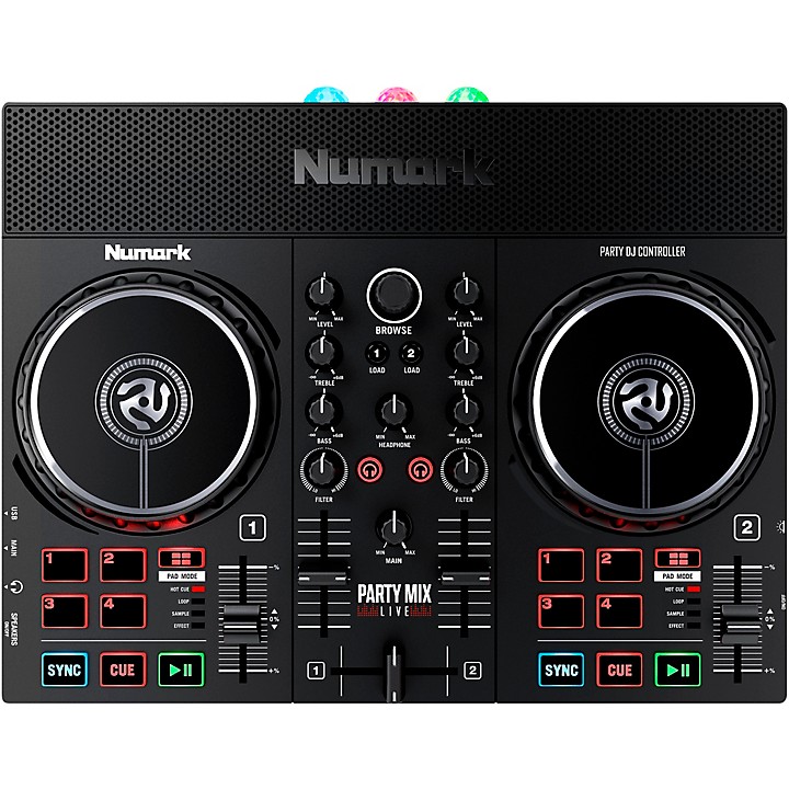 L85246004000000 - Open-Box Numark Party Mix Live With Built-in Light Show and Speakers