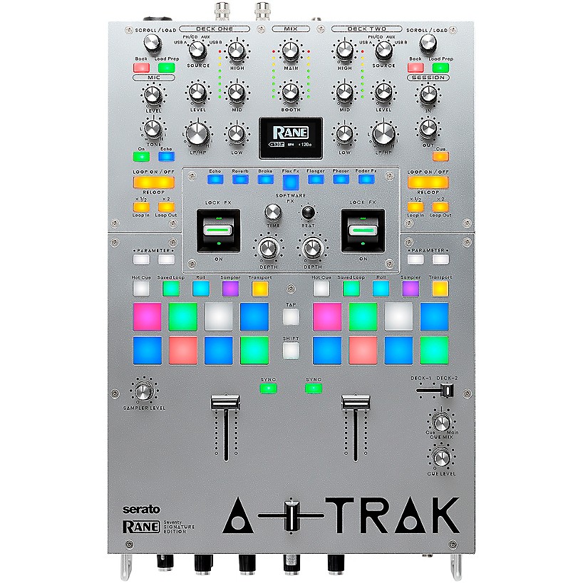 RANE DJ SEVENTY A-Trak 2-Channel Solid Steel Precision Performance Signature DJ Mixer With Fader FX