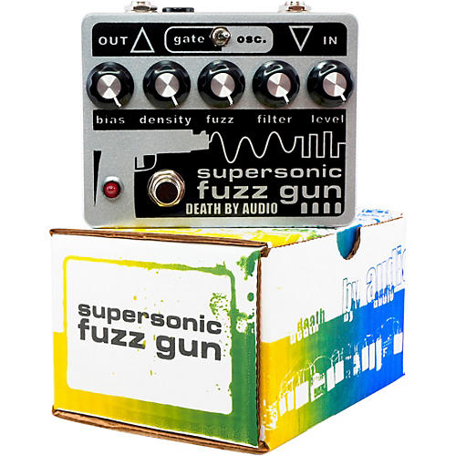 Death By Audio Supersonic Fuzz Gun Versatile Fuzz Effects Pedal