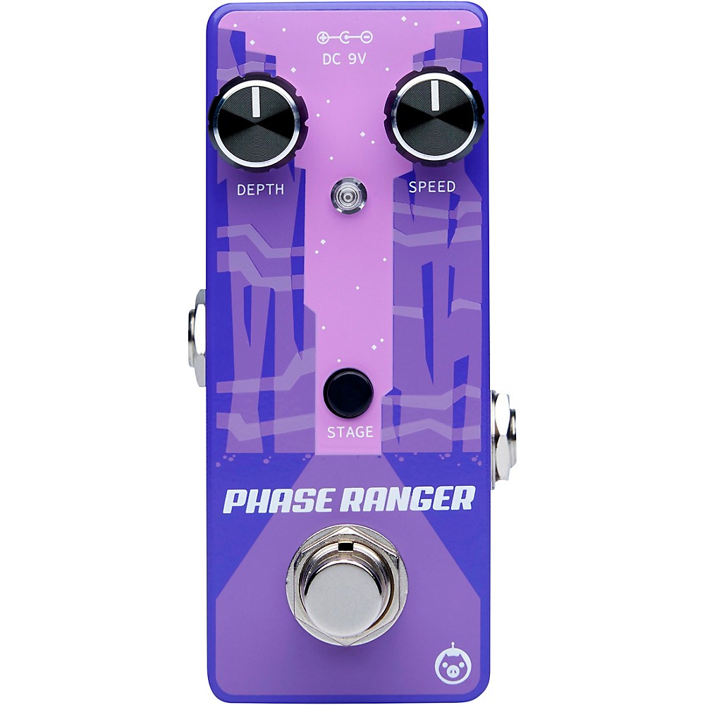 Pigtronix Phase Ranger Modulation Effects Pedal (Purple)