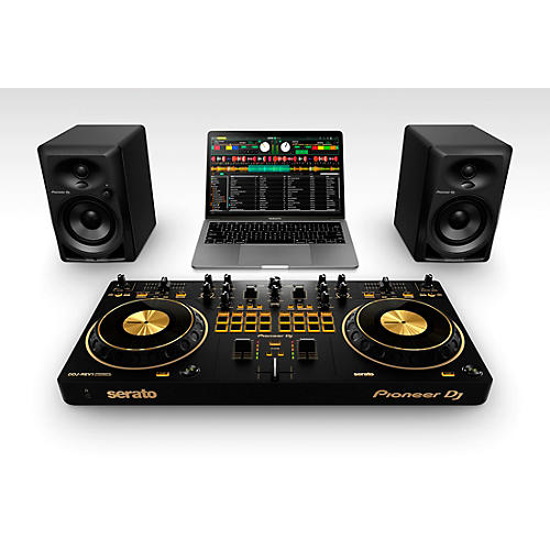 Pioneer DJ DDJ-REV1-N Serato Performance DJ Controller in Limited-Edition  Gold