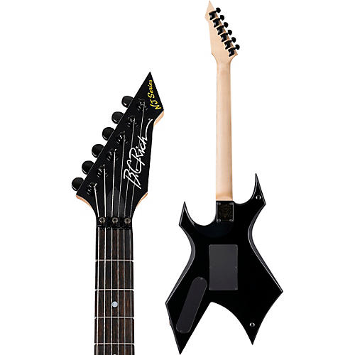 B.C. Rich - Heading into the Upside Down with our new collab with Netflix's Stranger  Things…Eddie's guitar is a 24 fret, supercharged NJ Warlock with Dimarzio  Pickups, Kahler Tremolo and jumbo frets 