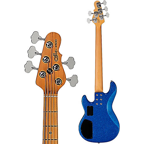 G&L Fullerton Deluxe L-2500 Electric Bass Blue Flake | Musician's