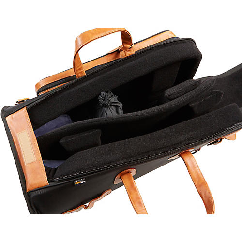 Gard 17-ESK Elite Series Black Nylon with Leather Trim Trumpet and