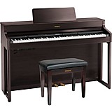 L96270000002000 - Roland HP702 Digital Upright Piano With Bench Dark Rosewood