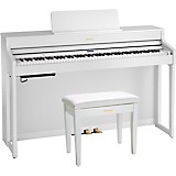 L96270000004000 - Roland HP702 Digital Upright Piano With Bench White