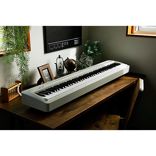 Kawai ES120 88-Key Digital Piano With Speakers Light Gray