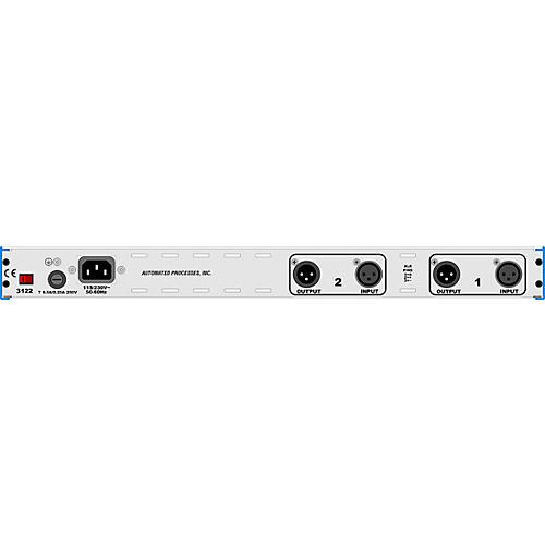 API 3122V 2-Channel Mic/Line Pre With Variable Output and High