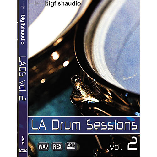 LA Drum Sessions Vol. 2 Sample Library DVD
