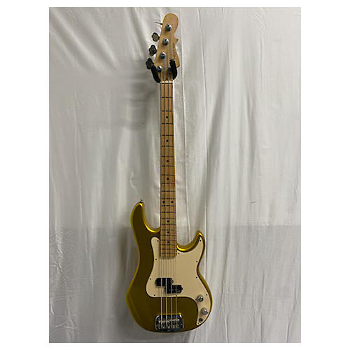 G&L LB-100 American Made Electric Bass Guitar Gold Sparkle