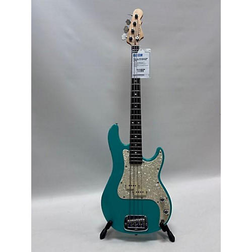 G&L LB100 Fullerton Electric Bass Guitar Turquoise
