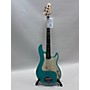 Used G&L LB100 Fullerton Electric Bass Guitar Turquoise