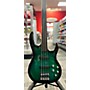 Used Carvin LB70 FRETLESS Electric Bass Guitar GREEN TO BLACK FADE
