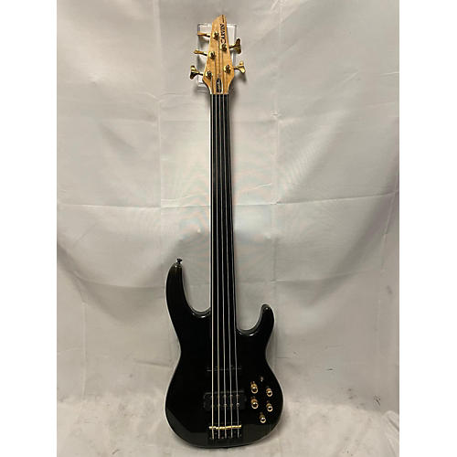 Carvin LB75 5 String Fretless Electric Bass Guitar Black