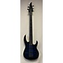 Used Carvin LB75 Electric Bass Guitar Blue