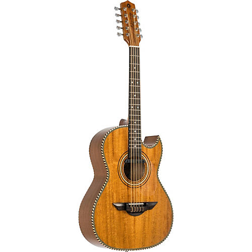 H. Jimenez LBQ1E Coleccion Palomazo Acoustic-Electric Bajo Quinto Natural