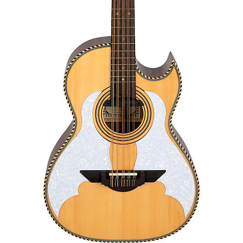 H. Jimenez LBQ3E El Murcielago Acoustic-Electric Bajo Quinto Natural