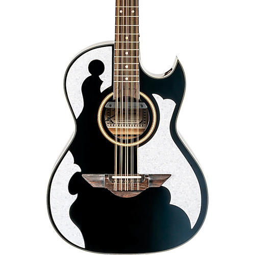 H. Jimenez LBQ4E El Patron Acoustic-Electric Bajo Quinto Black