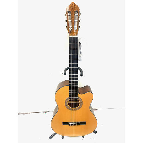 Lucero LC100CE Classical Acoustic Electric Guitar Natural