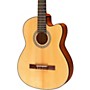 Open-Box Lucero LC100CE Cutaway Classical Acoustic-Electric Guitar Condition 2 - Blemished Natural 197881415617