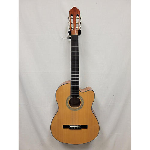 Lucero LC200CE Classical Acoustic Electric Guitar Natural