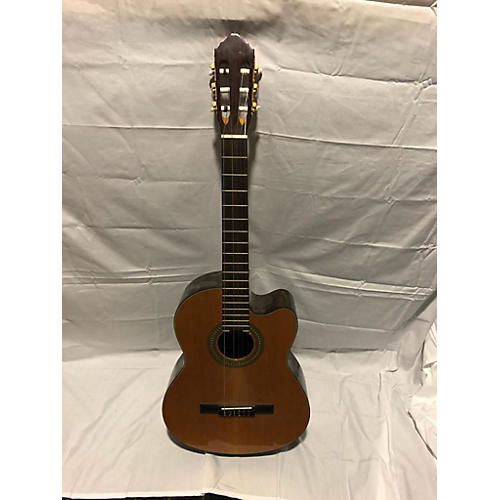Lucero LC200SCE Classical Acoustic Electric Guitar Natural
