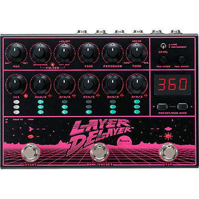 Ibanez LD303 Layer Delayer Multi-Function Delay Pedal -