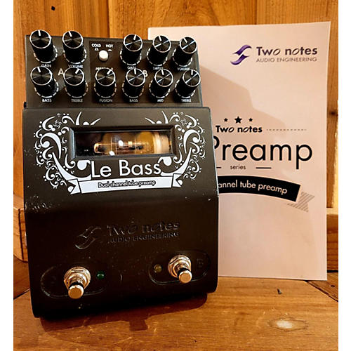 Two Notes Audio Engineering LE BASS DUAL CHANNEL TUBE PREAMP Effect Pedal