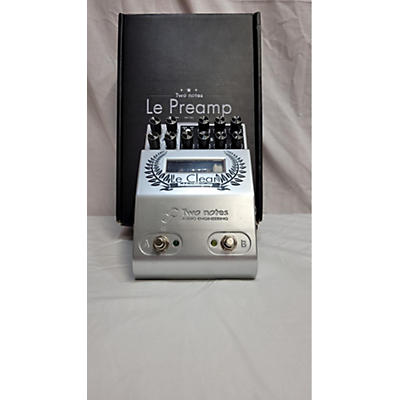 Two Notes Audio Engineering LE CLEAN DUAL CHANNEL PREAMP Pedal