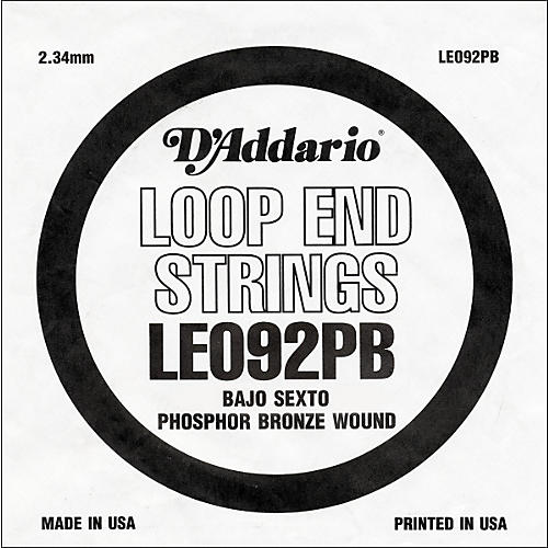 LE092PB Phosphor Bronze Wound Single String