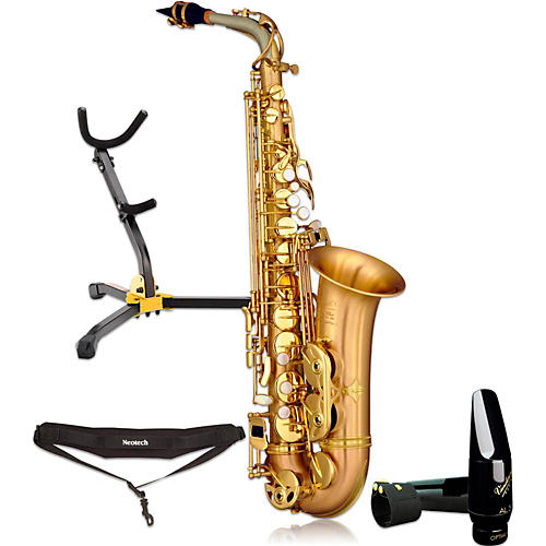P. Mauriat LEBRAVO200A Intermediate Matte Finish Alto Saxophone Kit