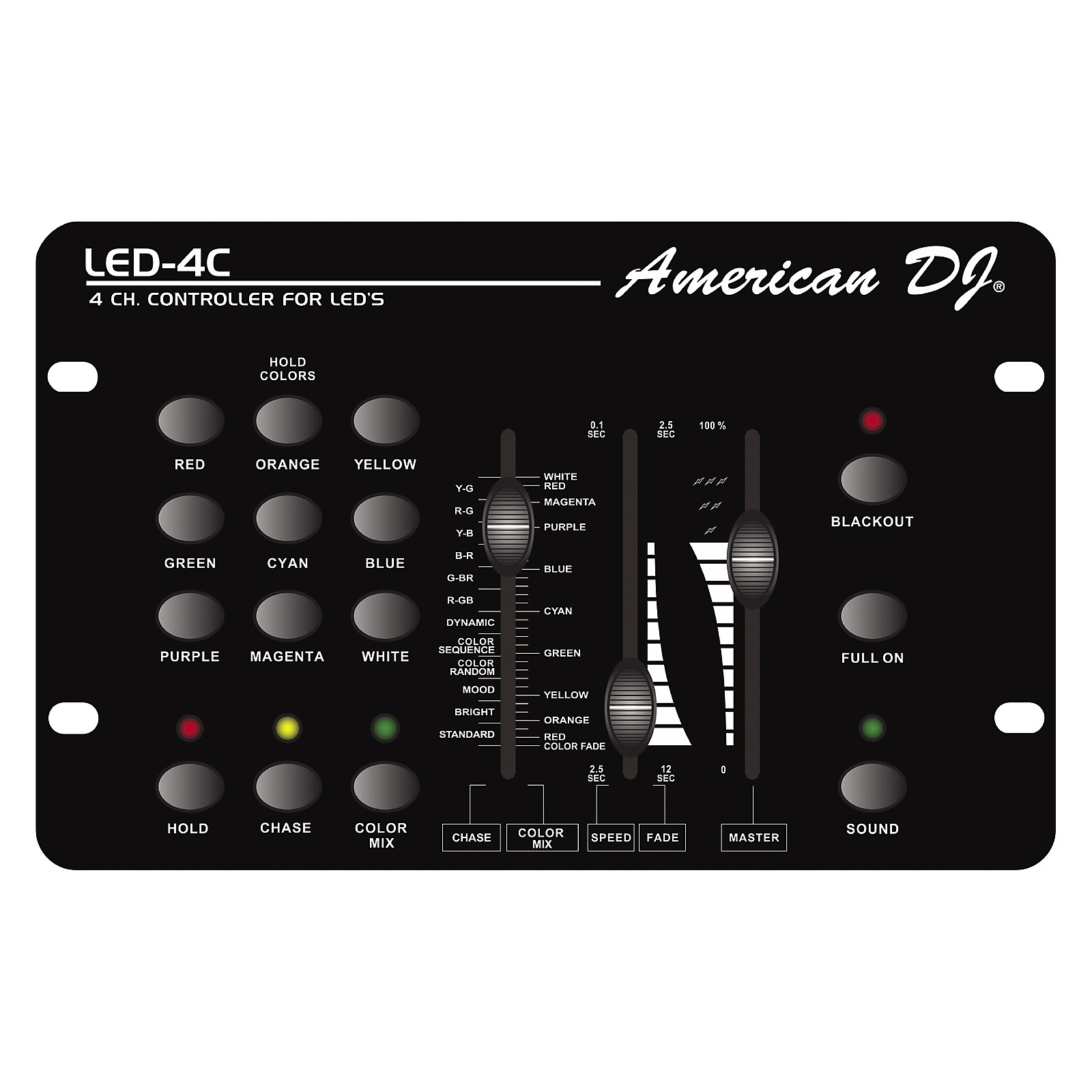 American DJ LED4C DMX LED Controller Musician's Friend
