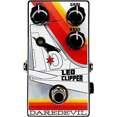 Daredevil Pedals LED Clipper Overdrive Effects Pedal -