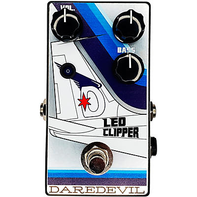 Daredevil Pedals LED Clipper Overdrive Effects Pedal