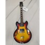 Used Kent LEFT HANDED 700 Hollow Body Electric Guitar Sunburst