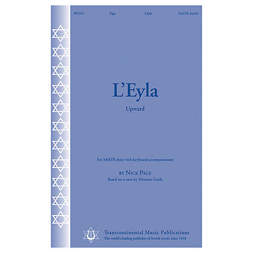 L'Eyla (Upward) SAATB composed by Nick Page