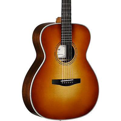 Alvarez LF70e Herringbone Laureate Series Folk-OM Acoustic-Electric Guitar