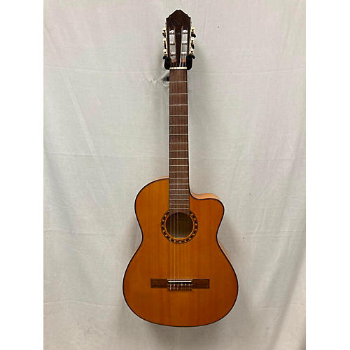 Lucero LFB250SCE Classical Acoustic Electric Guitar Natural