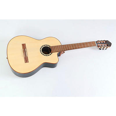 Lucero LFN200SCE Spruce/Rosewood Thinline Acoustic-Electric Classical Guitar